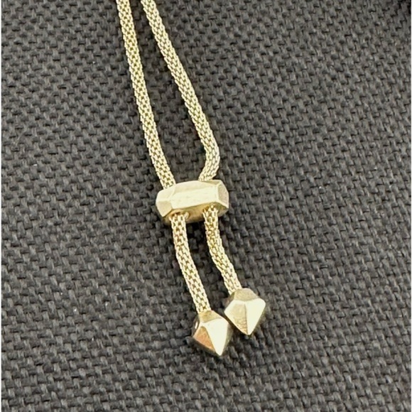 Kendra Scott Inez Gold Long Pendant Necklace In Abalone Shell - Picture 6 of 9